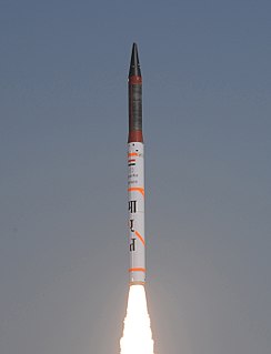 Agni-IV Indian intermediate-range ballistic missile