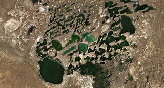 <span class="mw-page-title-main">Akzhar</span> Lake group in Kazakhstan