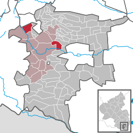 Kaart van Albersweiler