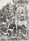 Albrecht Dürer, Święty Eustachy (rycina), 1500–1501