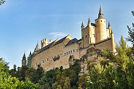 Alcázar of Segovia, Segovia, Castile and León, Spain August 29, 2015 (49537538282).jpg