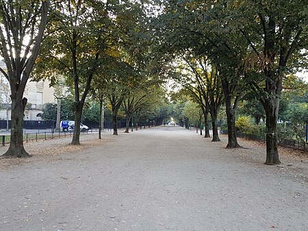 Allée Adrienne Lecouvreur Paris