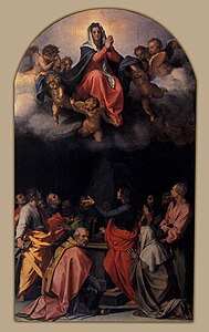 L'assumpció de la Verge d'Andrea del Sarto (1527)