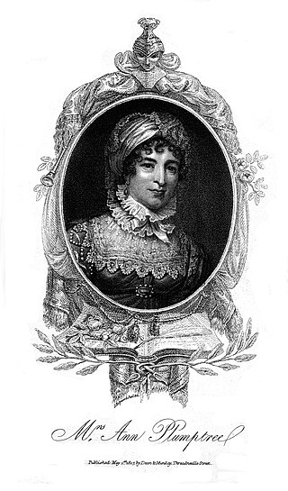 <span class="mw-page-title-main">Anne Plumptre</span> English writer and translator