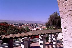 Arequipa vazuta din Sta. Catalina