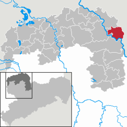 Arzberg - Carte