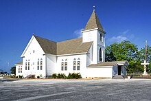 Ascension of our Lord Catholic Church, Moravia, Texas.JPG