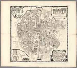 300px atlas des anciens plans de paris   069. paris de 1670 %c3%a0 1676   david rumsey