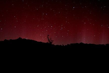 The Aboriginal Australians associated auroras (which are mainly low on the horizon and predominantly red) with fire.