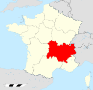 Arvernia Rhodanus Alpes: situs