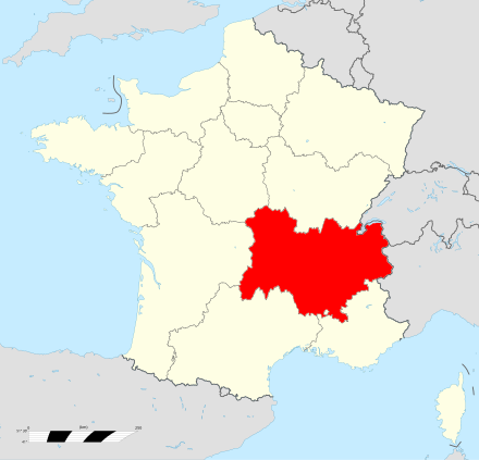 オーヴェルニュ＝ローヌ＝アルプ
Auvergne-Rhône-Alpes