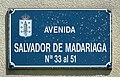 Salvador de Madariaga Avenida