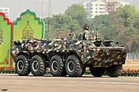 Bangladesh Army BTR80 APC. (24189739207).jpg