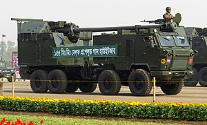 Nora B-52 K1 of Bangladesh Army Bangladesh Army Nora B-52 155mm SPG (31586399521).jpg