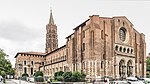 Saint-Sernin, det största romanska kyrkan I Europa.