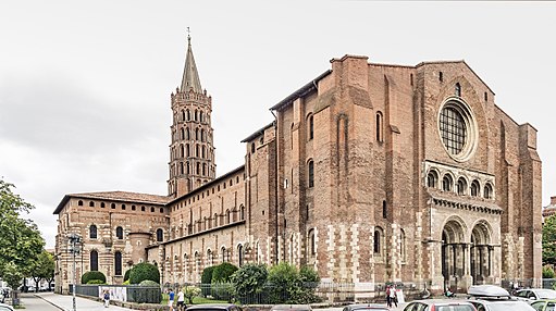 Basilique Saint-Sernin de Toulouse - exposition ouest-1-