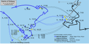 Battle of midway-deployment map