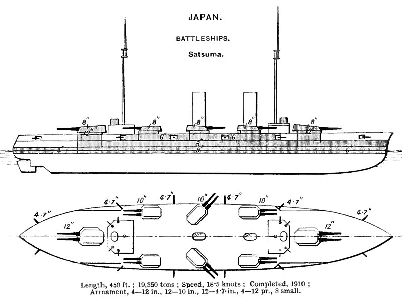 File:Battleship Satsuma diagrams Brasseys 1923.jpg
