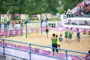 Deutsch: Beachhandball bei den Olympischen Jugendspielen 2018; Tag 6, 12. Oktober 2018; Jungen, Platzierungssspiel Ränge 5-6 – Thailand-Ungarn 0:2 English: Beach handball at the 2018 Summer Youth Olympics at 12 October 2018 – Boy's Placement Match 5-6 – Thailan-Hungary 0:2