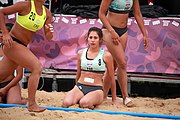 Deutsch: Beachhandball bei den Olympischen Jugendspielen 2018; Tag 5, 10. November 2018; Mädchen, Hauptrunde - Chinese Taipei (Taiwan)-Paraguay 2:0 English: Beach handball at the 2018 Summer Youth Olympics at 11 October 2018 – Girls Main Round – Chinese Taipei (Taiwan)-Paraguay 2:0