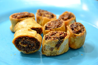 <span class="mw-page-title-main">Bakarwadi</span> Indian savory snack