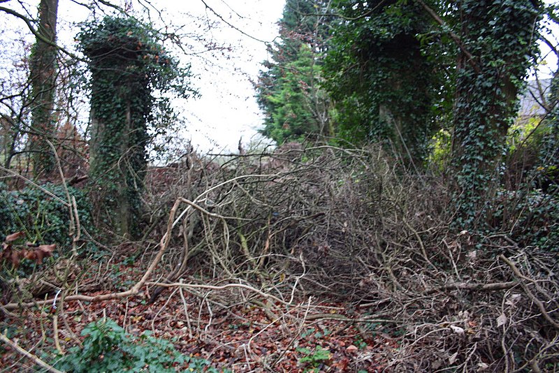 File:Blocked track from SW side of Banbury Road - geograph.org.uk - 4276154.jpg