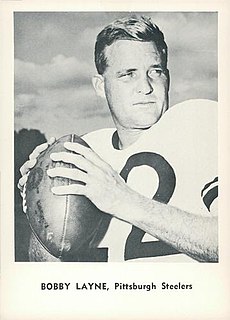 Bobby Layne American football player