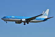 KLM, a bit too much from the side?