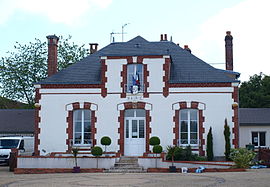 The town hall in Boismorand