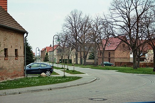 Bothfeld (Lützen), die Hauptstraße