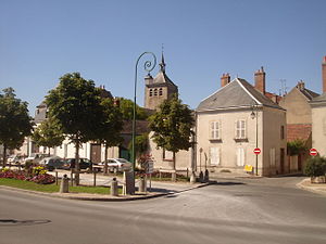 Boulevard Carnot à Jargeau