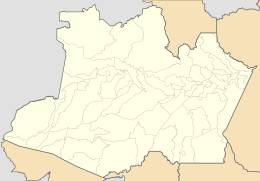 Табатінга (Амазонас). Карта розташування: Амазонас
