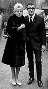 Britt Ekland and Peter Sellers 1964.jpg