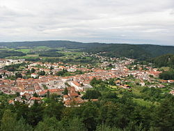 Bruyères的景色