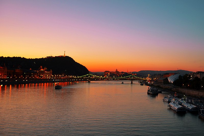 File:Budapest view from Petofi hid Bridge - panoramio.jpg