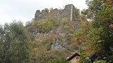 Monument zone castle ruins Rosenburg