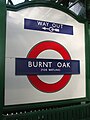 One of the larger roundels displaying the former suffix "for Watling"