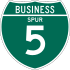 Interstate 5 Geschäftsmarker