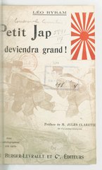 Léo Byram, Petit Jap deviendra grand !, 1908    