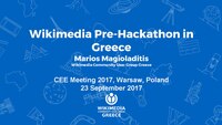 Pre-Hachathon in Greece