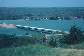 I-90 bridge, south of the Chamberlain Bridge 43°48′06″N 99°21′12″W﻿ / ﻿43.80167°N 99.35333°W﻿ / 43.80167; -99.35333