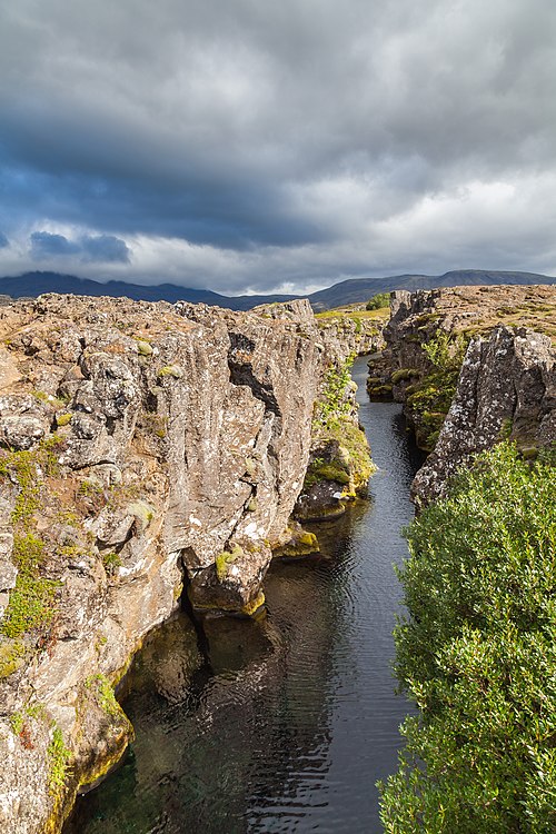 Cañón Flosagja, Parque Nacional de Þingvellir, Suðurland, Islandia, 2014-08-16, DD 043.JPG