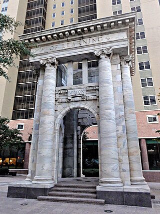 <span class="mw-page-title-main">Carnegie Education Pavilion</span> Marble Beaux-Arts monument in Atlanta, Georgia