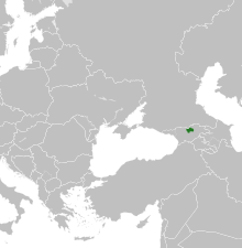 Carte de l'Ossétie du Sud.svg