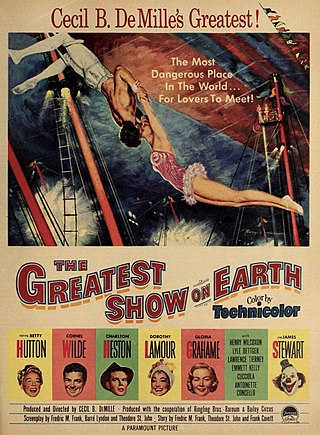 <i>The Greatest Show on Earth</i> (film) 1952 film by Cecil B. DeMille