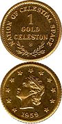 Mince vydaná společností Celestia