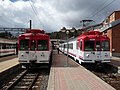 Triebwagen der Baureihe 442 im Bahnhof Cercedilla