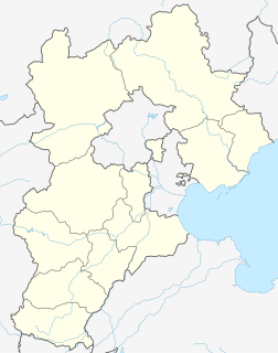 Hantai is a town under the administration of Xinle City in southwestern Hebei province, China, located 14 kilometres (8.7 mi) east-southeast of downtown Xinle. As of 2011, it has 19 villages under its administration.