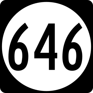 <span class="mw-page-title-main">Virginia State Route 646</span> Secondary state highway in Virginia, United.States