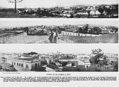 English: City overview in 1910 Español: Panorámica de la ciudad 1910